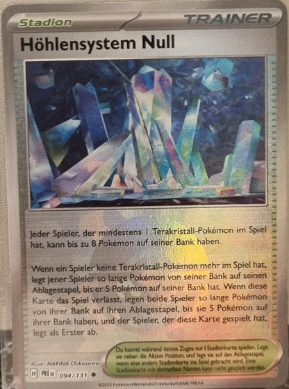 Area Zero Underdepths - Prismatic Evolutions: Additionals (Uncommon) [xPRE-094]