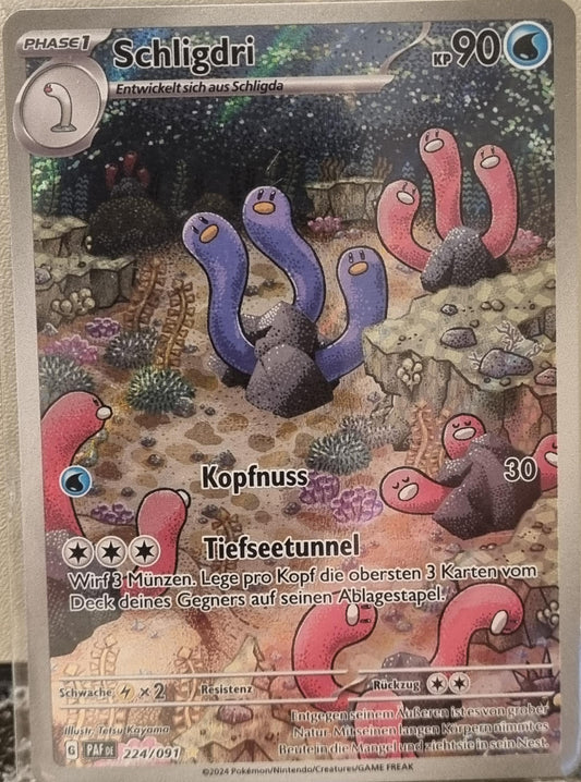 Wugtrio - Paldean Fates (Illustration Rare) [PAF-224]