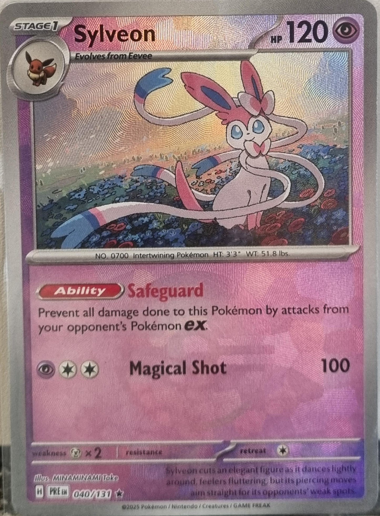 Sylveon - Prismatic Evolutions: Additionals (Rare) [xPRE-040]