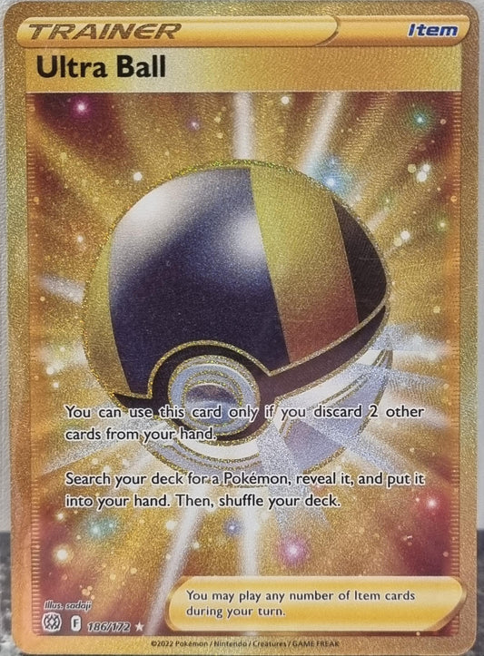 Ultra Ball - Brilliant Stars (Secret Rare) [BRS-186]