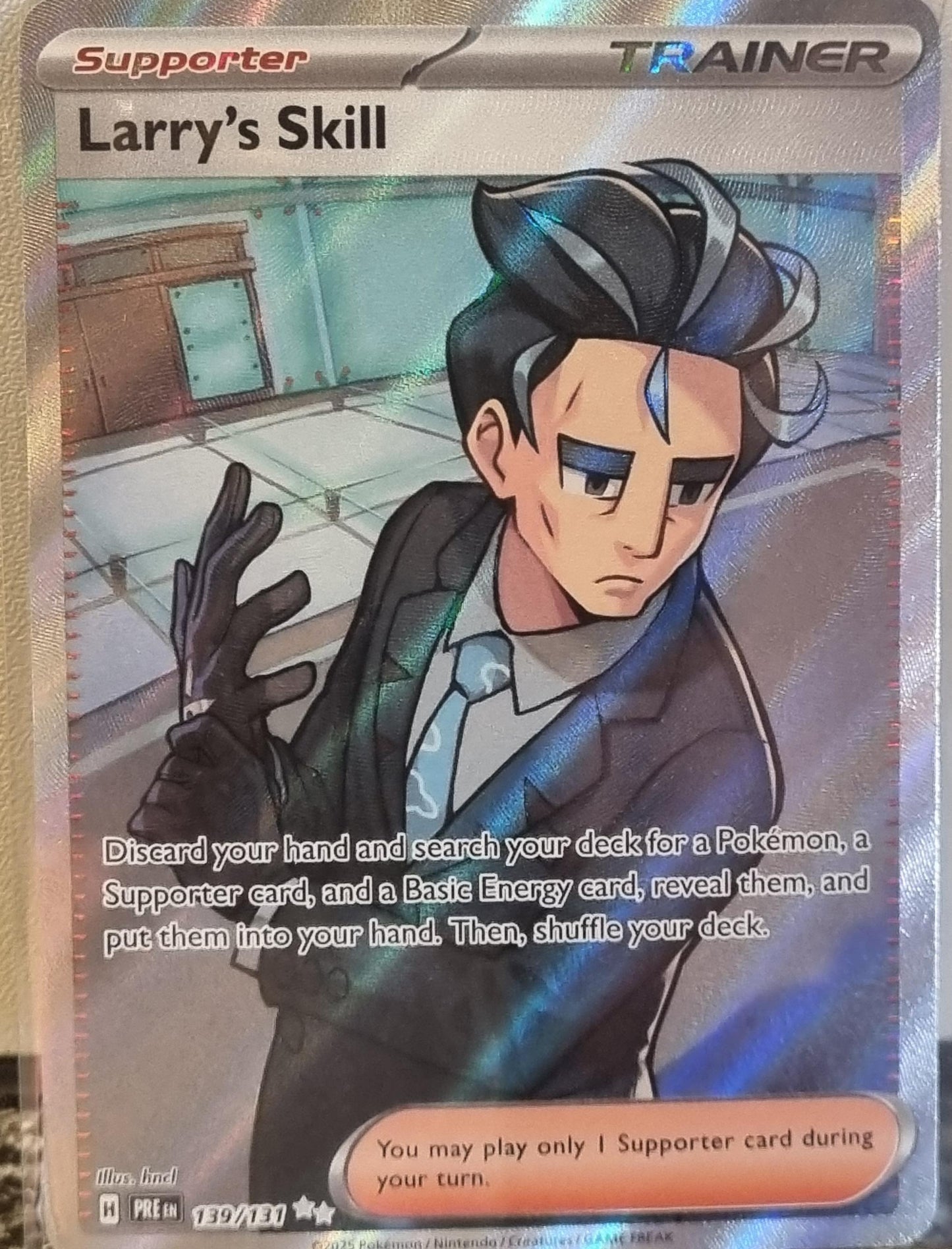 Larry's Skill - Prismatic Evolutions (Ultra Rare) [PRE-139]