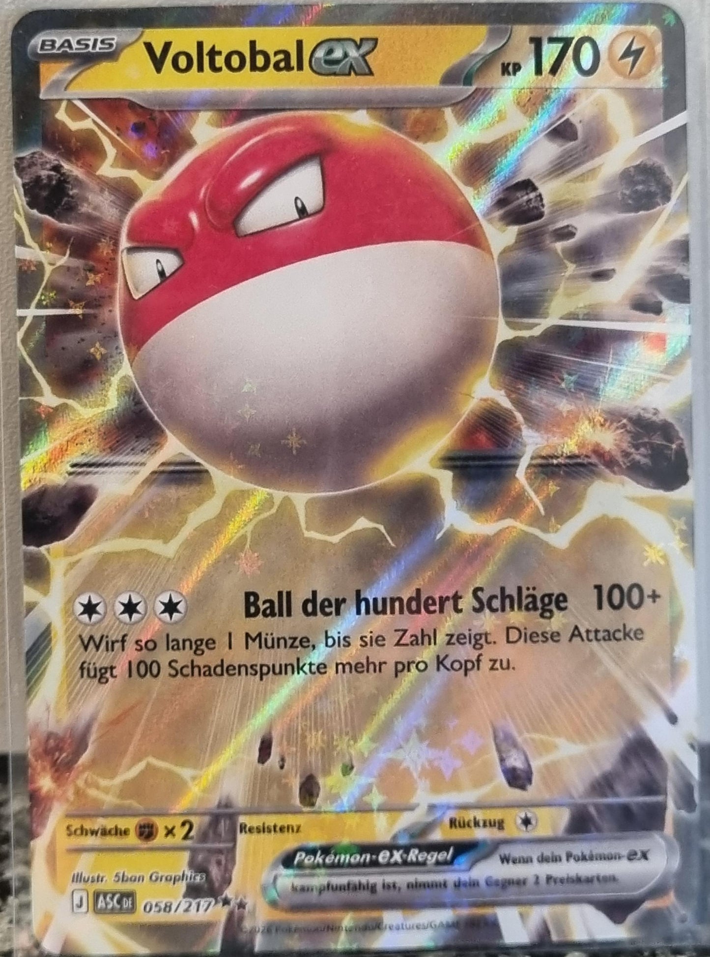 Voltorb ex - Ascended Heroes (Double Rare) [ASC-058]