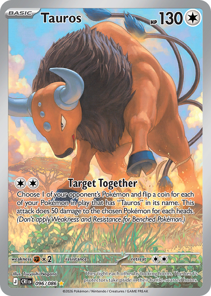 Tauros - Chaos Rising (Illustration Rare) [CRI-096]