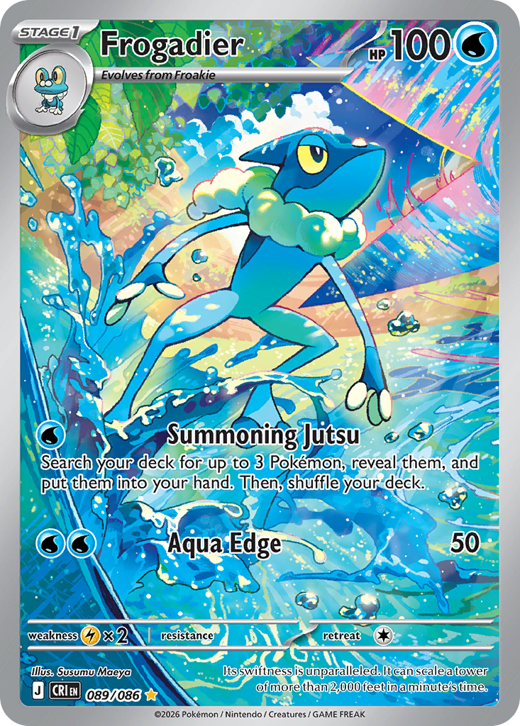 Frogadier - Chaos Rising (Illustration Rare) [CRI-089]