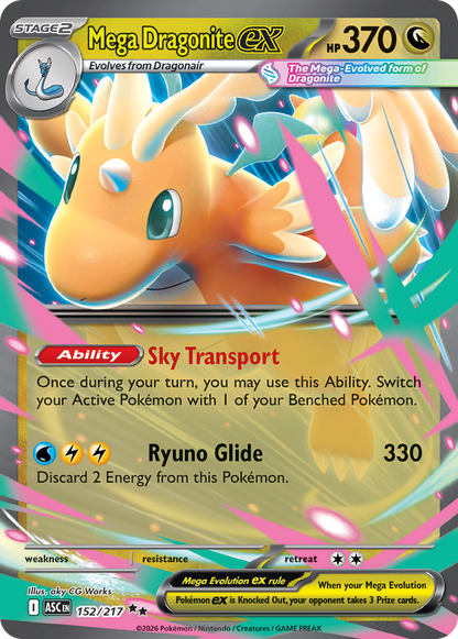 Mega Dragonite ex - Ascended Heroes (Double Rare) [ASC-152]