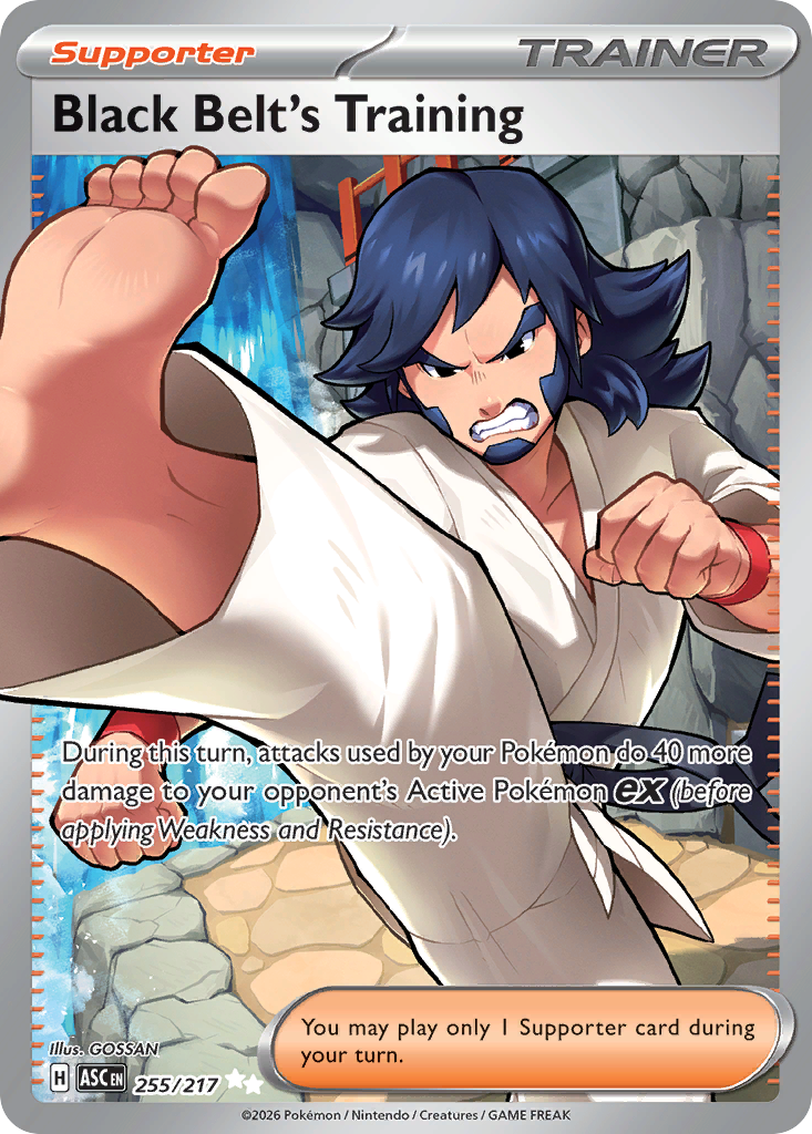 Black Belt's Training - Ascended Heroes (Ultra Rare) [ASC-255]