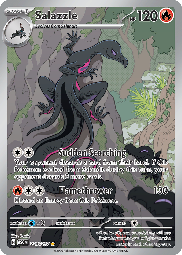 Salazzle - Ascended Heroes (Illustration Rare) [ASC-224]