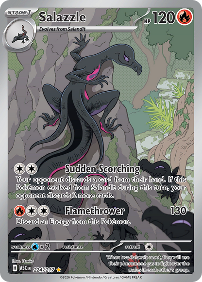 Salazzle - Ascended Heroes (Illustration Rare) [ASC-224]