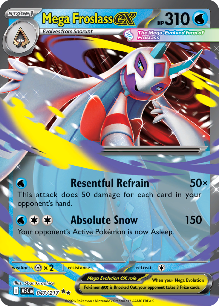 Mega Froslass ex - Ascended Heroes (Double Rare) [ASC-047]