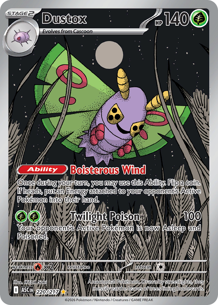 Dustox - Ascended Heroes (Illustration Rare) [ASC-220]