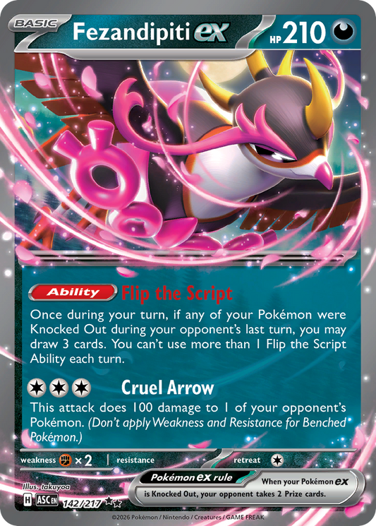 Fezandipiti ex - Ascended Heroes (Double Rare) [ASC-142]