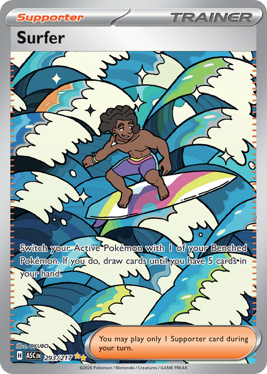 Surfer - Ascended Heroes (Special Illustration Rare) [ASC-293]