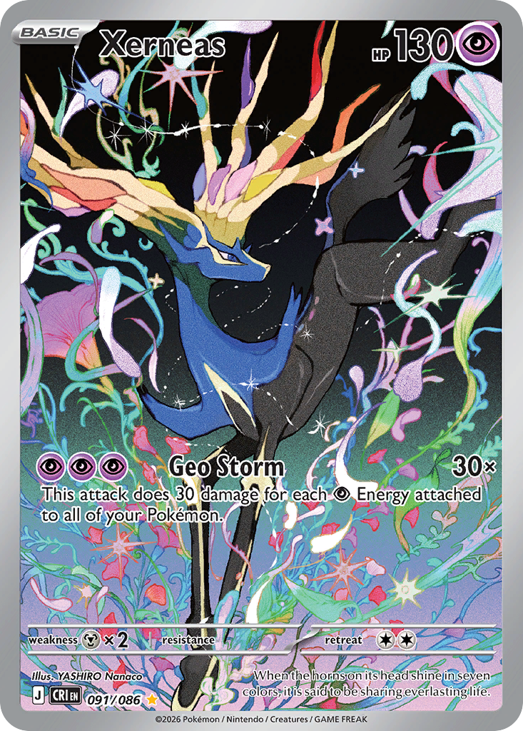 Xerneas - Chaos Rising (Illustration Rare) [CRI-091]
