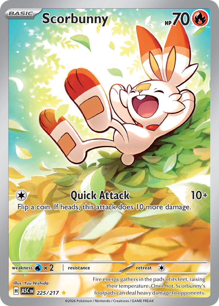 Scorbunny - Ascended Heroes (Illustration Rare) [ASC-225]