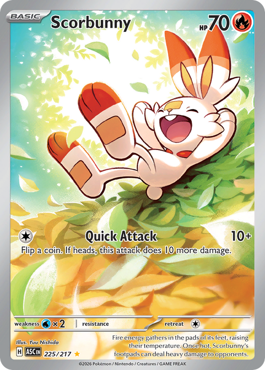 Scorbunny - Ascended Heroes (Illustration Rare) [ASC-225]