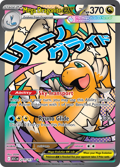Mega Dragonite ex - Ascended Heroes (Ultra Rare) [ASC-271]