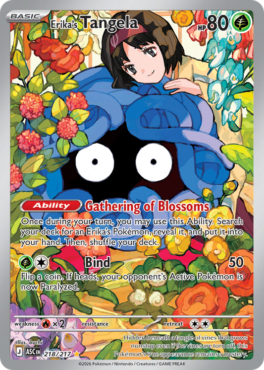 Erika's Tangela - Ascended Heroes (Illustration Rare) [ASC-218]