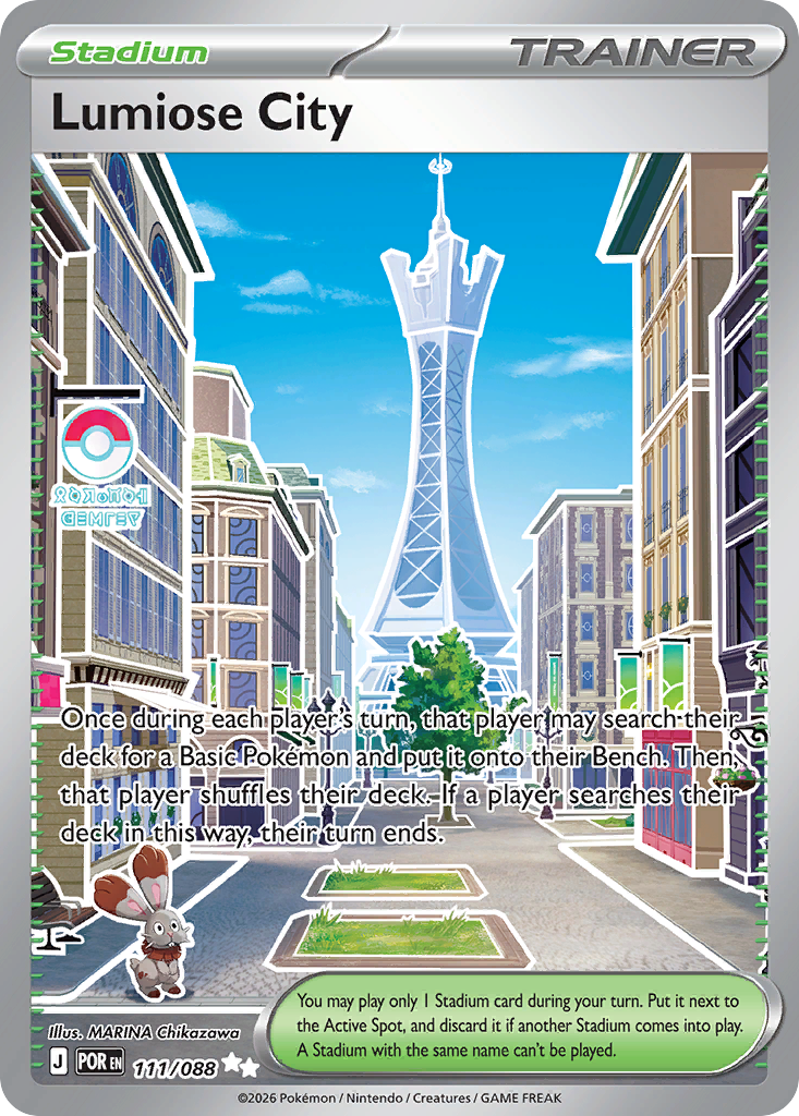 Lumiose City - Perfect Order (Ultra Rare) [POR-111]