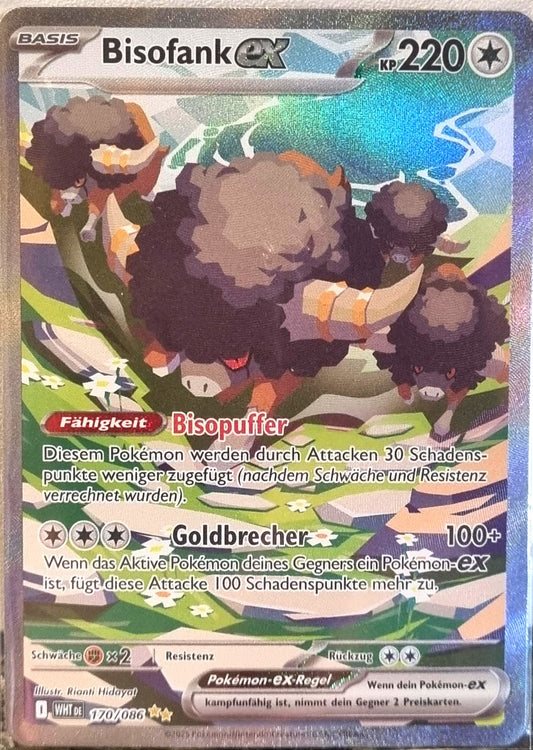 Bouffalant ex - White Flare (Special Illustration Rare) [WHT-170]