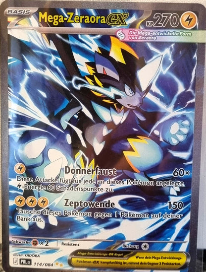 Mega Zeraora ex - Pitch Black (Special Illustration Rare) [PBL-114]