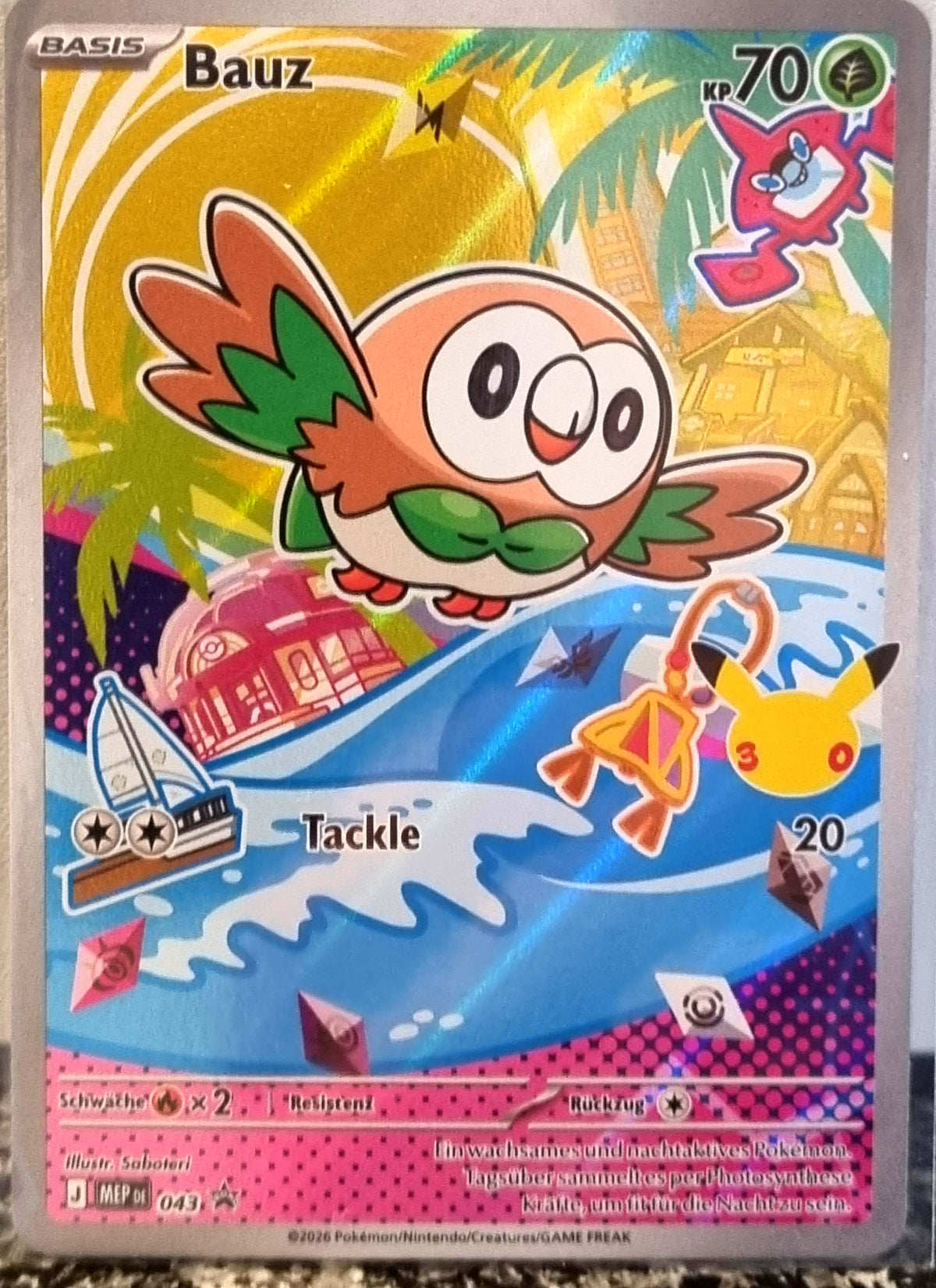 Rowlet - MEP Black Star Promos (Promo) [MEP-043]