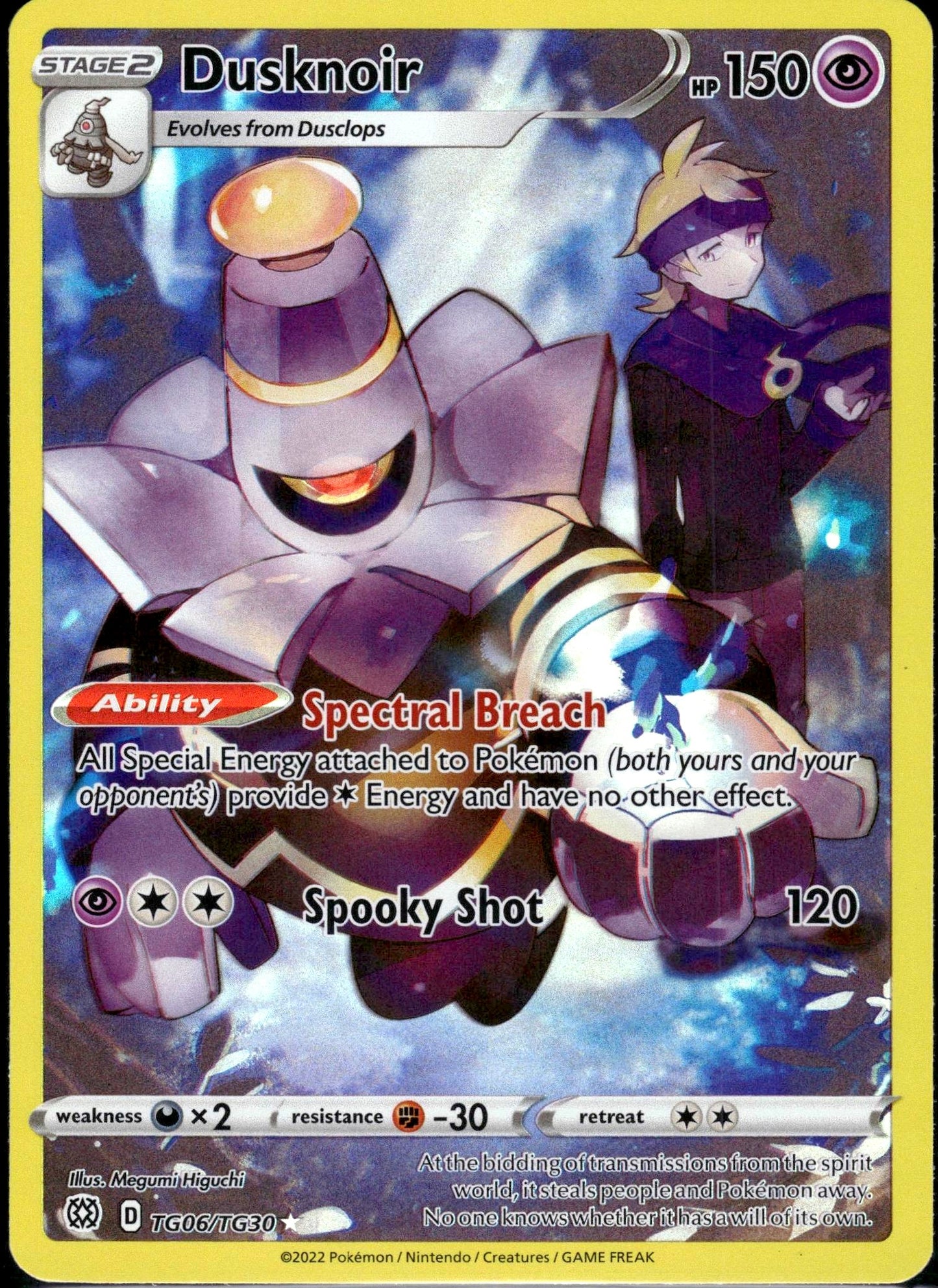 Dusknoir - Brilliant Stars (Holo Rare) [BRS-TG06]