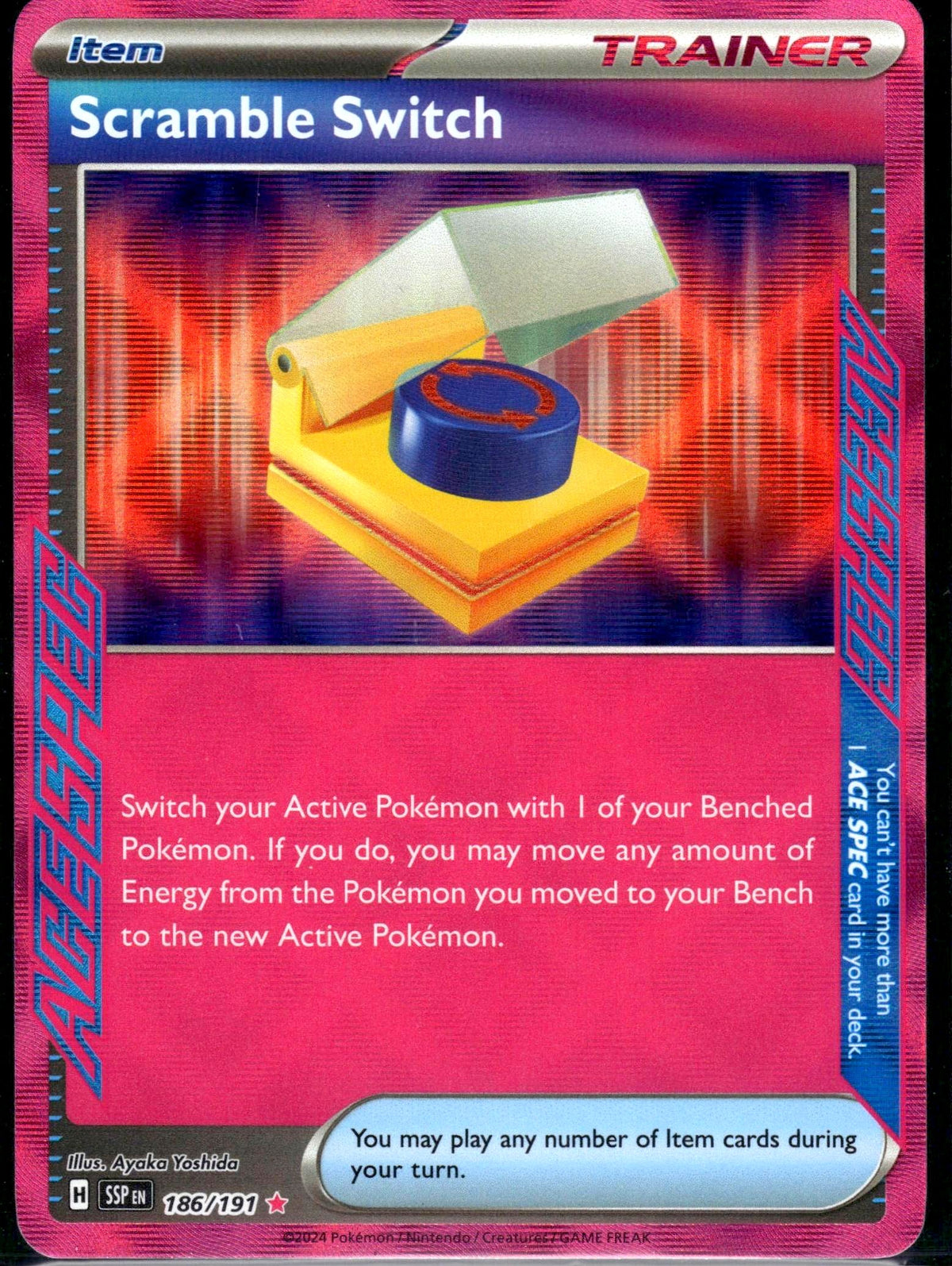 Scramble Switch - Surging Sparks (ACE Rare) [SSP-186]