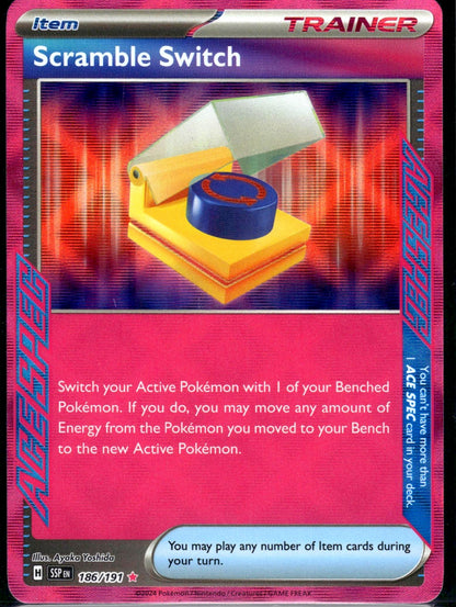 Scramble Switch - Surging Sparks (ACE Rare) [SSP-186]