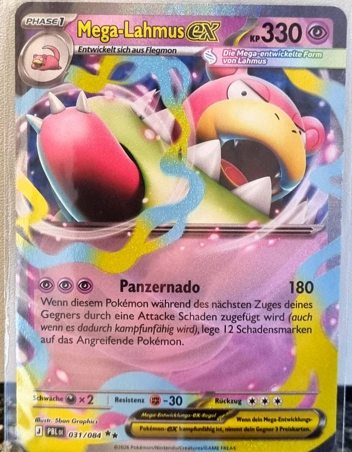 Mega Slowbro ex - Pitch Black (Double Rare) [PBL-031]