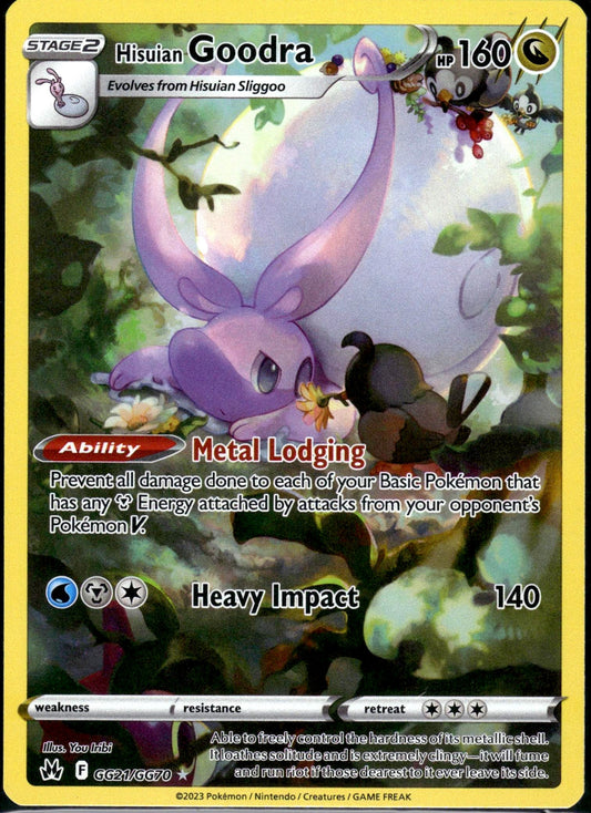 Hisuian Goodra - Crown Zenith (Holo Rare) [CRZ-GG21]
