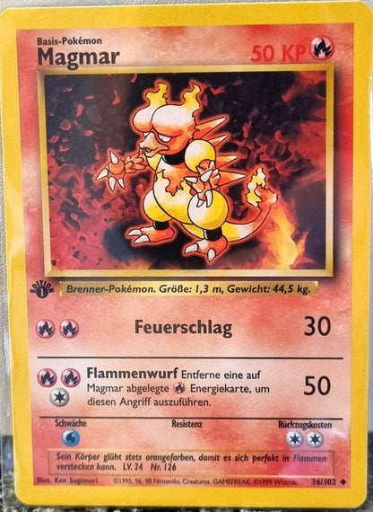 Magmar - Base Set (Uncommon) [BS-36]