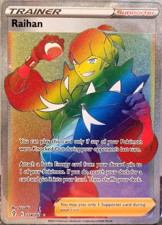 Raihan - Evolving Skies (Secret Rare) [EVS-224]