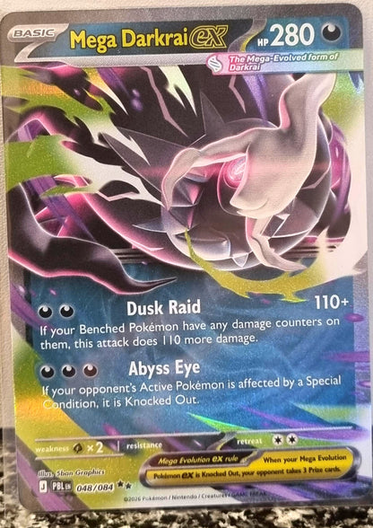 Mega Darkrai ex - Pitch Black (Double Rare) [PBL-048]