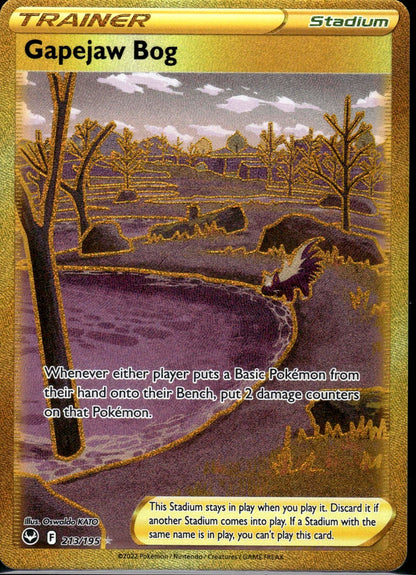 Gapejaw Bog - Silver Tempest (Secret Rare) [SIT-213]