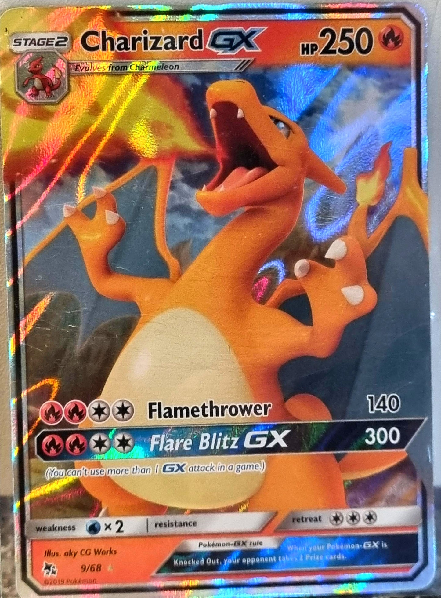 Charizard GX - Hidden Fates (Ultra Rare) [HIF-9]