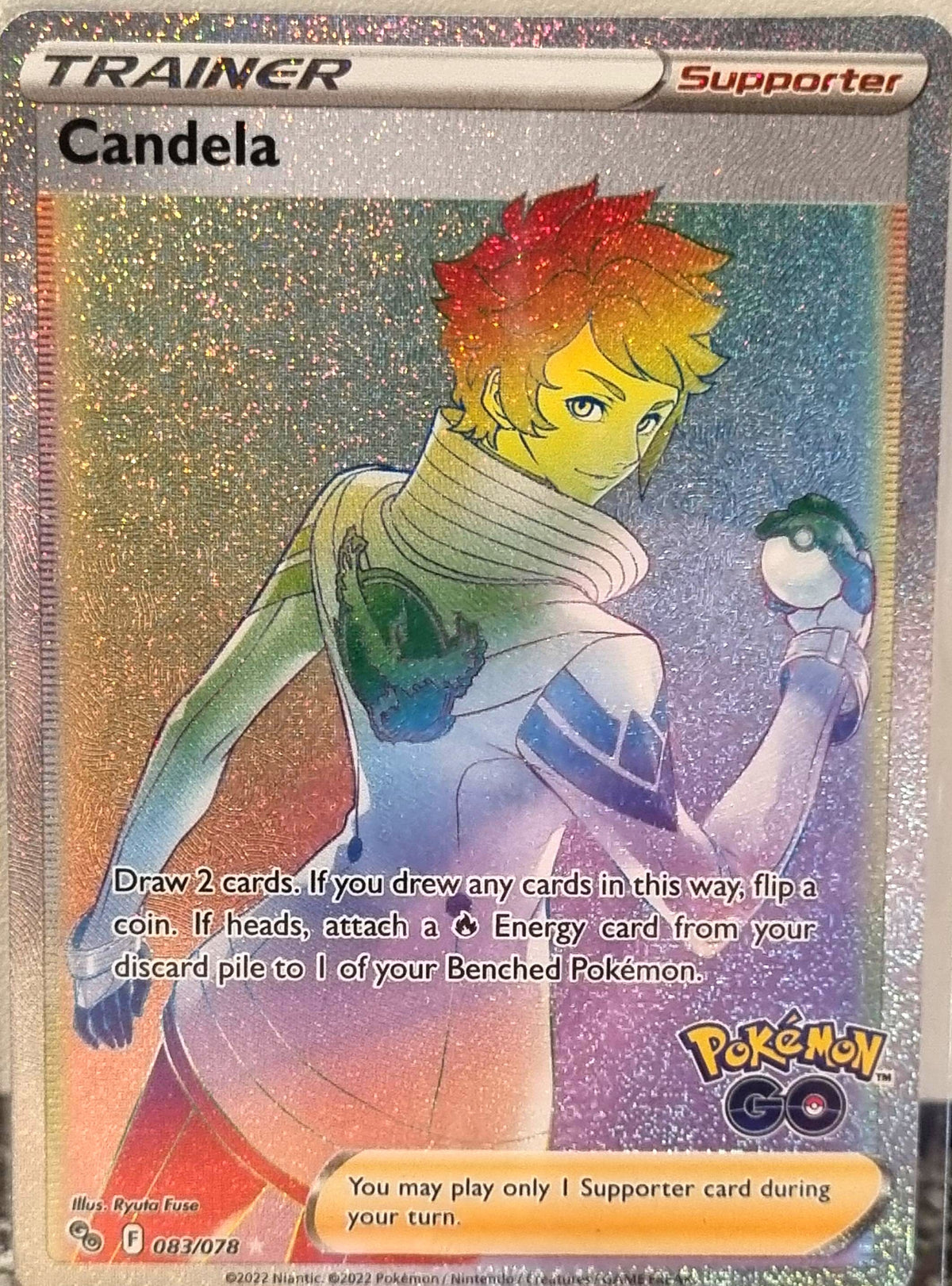 Candela - Pokémon GO (Secret Rare) [PGO-083]