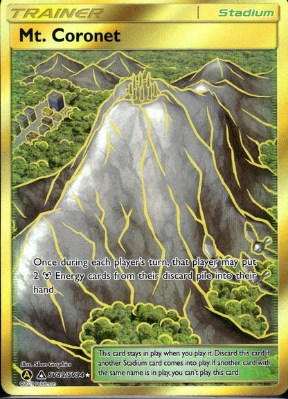 Mt. Coronet - Hidden Fates (Secret Rare) [HIF-SV89]