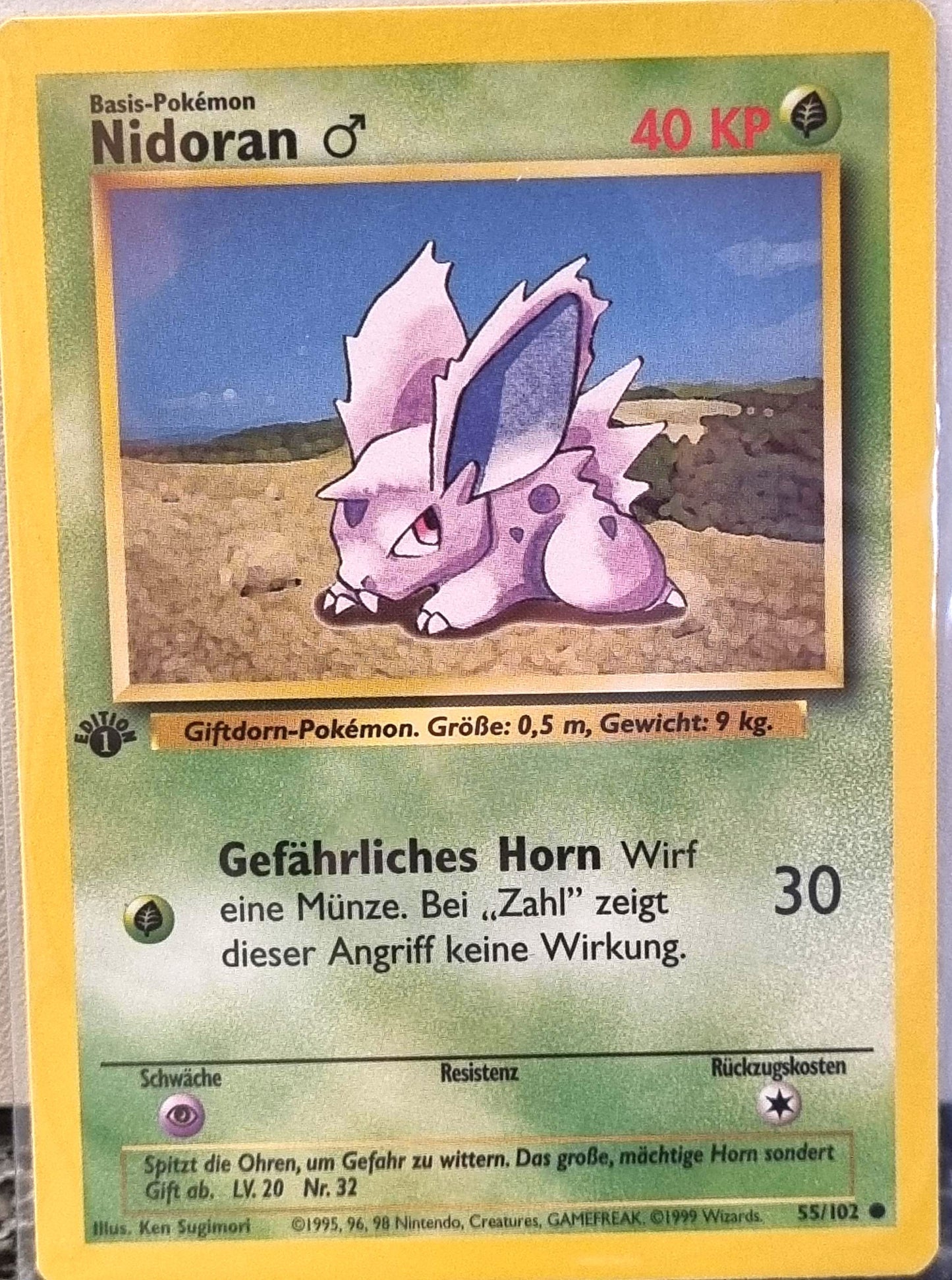 Nidoran - Base Set (Common) [BS-55]