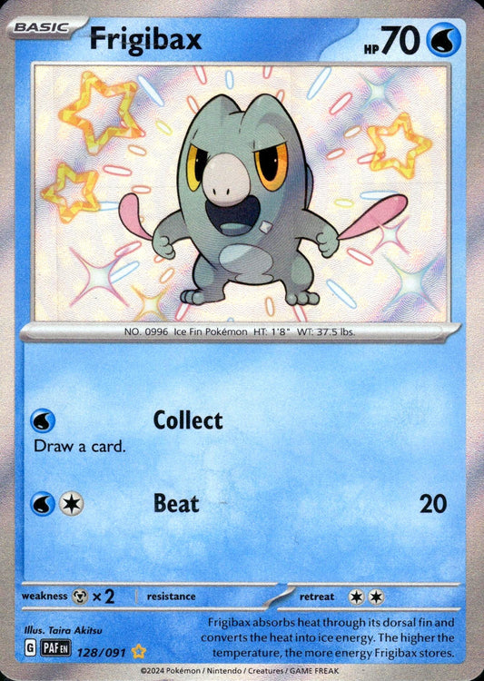 Frigibax - Paldean Fates (Shiny Rare) [PAF-128]