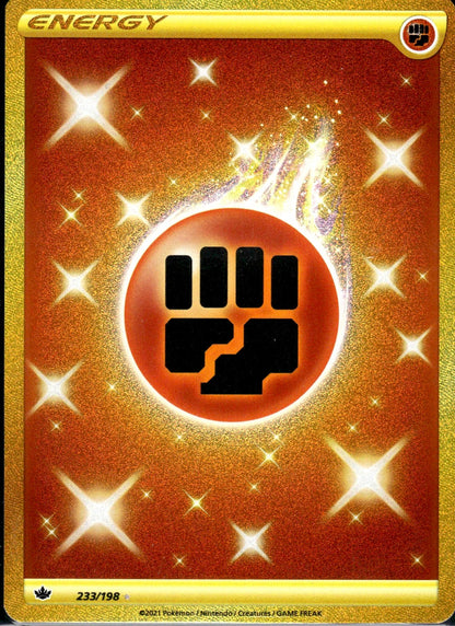 Fighting Energy - Chilling Reign (Secret Rare) [CRE-233]