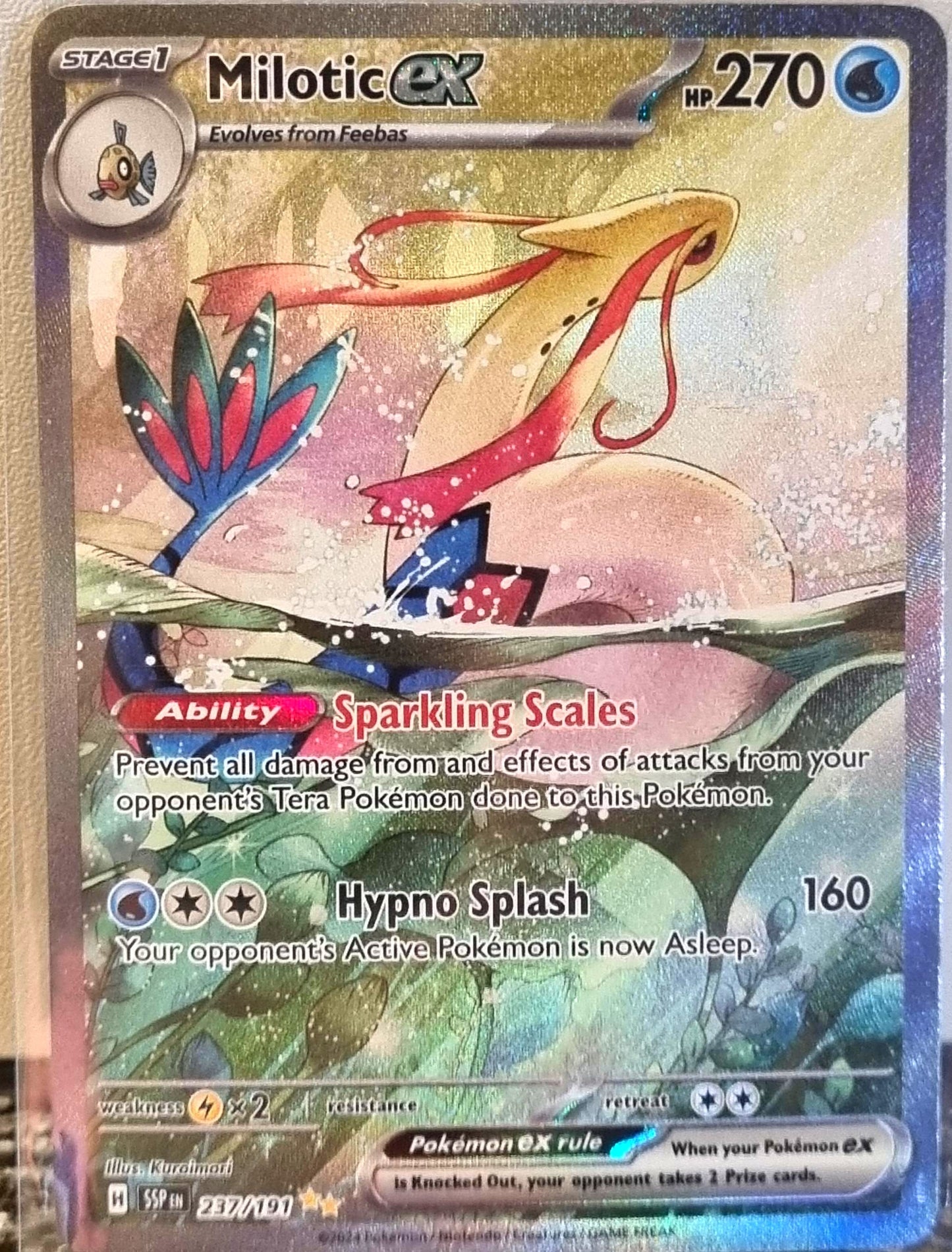 Milotic ex - Surging Sparks (Special Illustration Rare) [SSP-237]