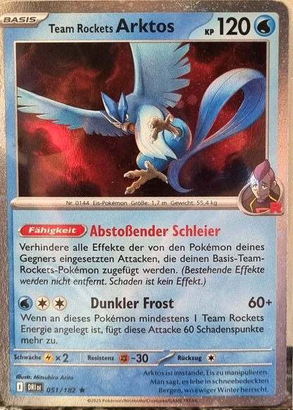 Team Rocket's Articuno - Destined Rivals: Additionals (Promo) [xDRI-051]