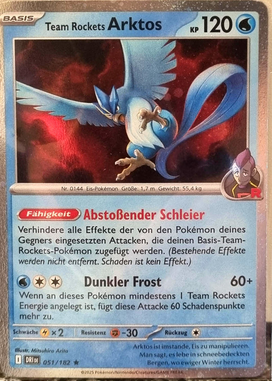 Team Rocket's Articuno - Destined Rivals: Additionals (Promo) [xDRI-051]