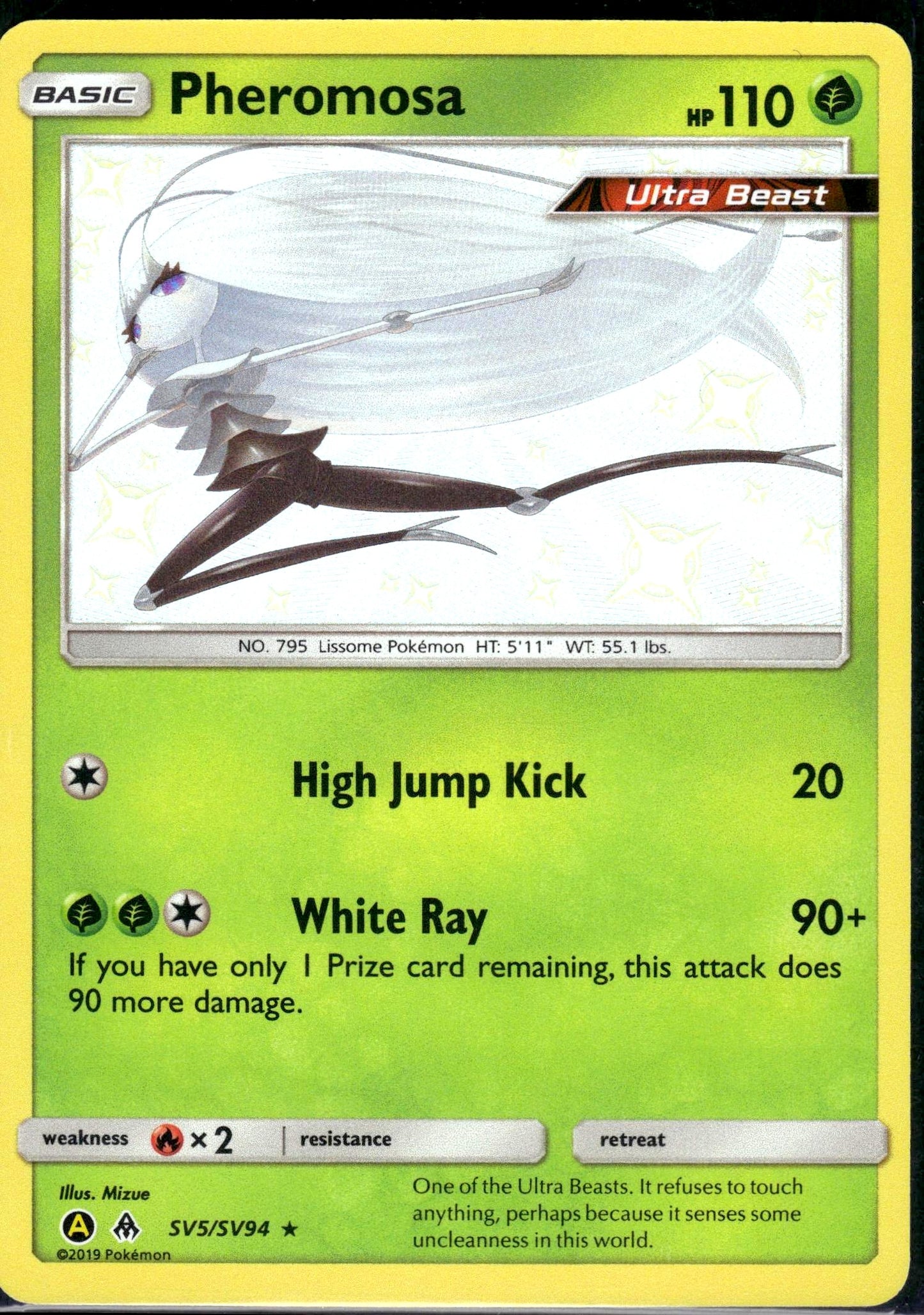 Pheromosa - Hidden Fates (Secret Rare) [HIF-SV5]