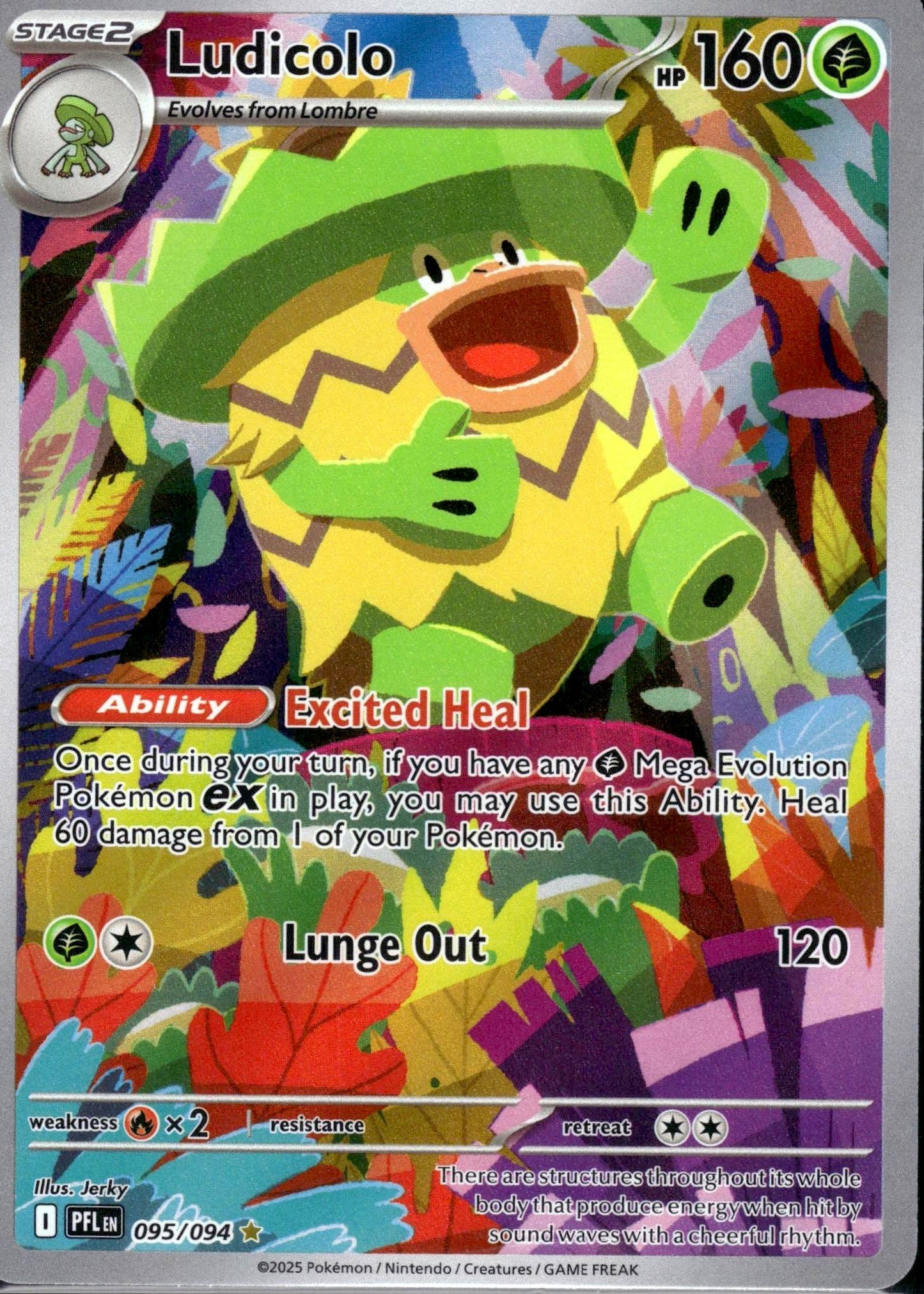 Ludicolo - Phantasmal Flames (Illustration Rare) [PFL-095]