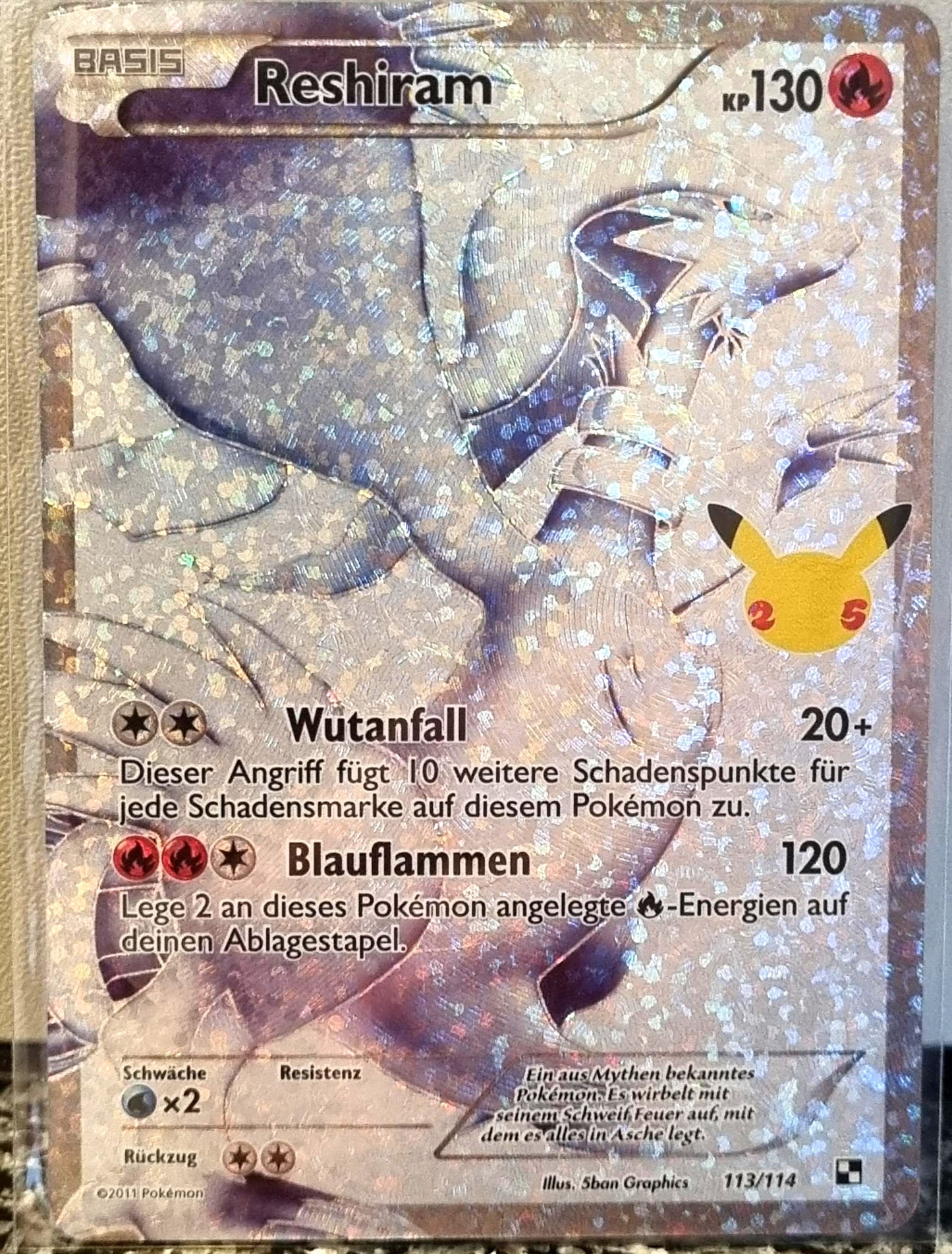 Reshiram - Celebrations (Ultra Rare) [CEL-BLW 113]
