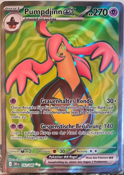 Gourgeist ex - Chaos Rising (Ultra Rare) [CRI-102]