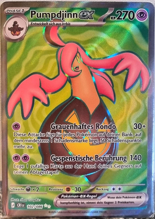 Gourgeist ex - Chaos Rising (Ultra Rare) [CRI-102]