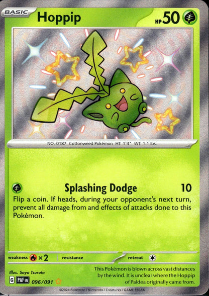 Hoppip - Paldean Fates (Shiny Rare) [PAF-096]