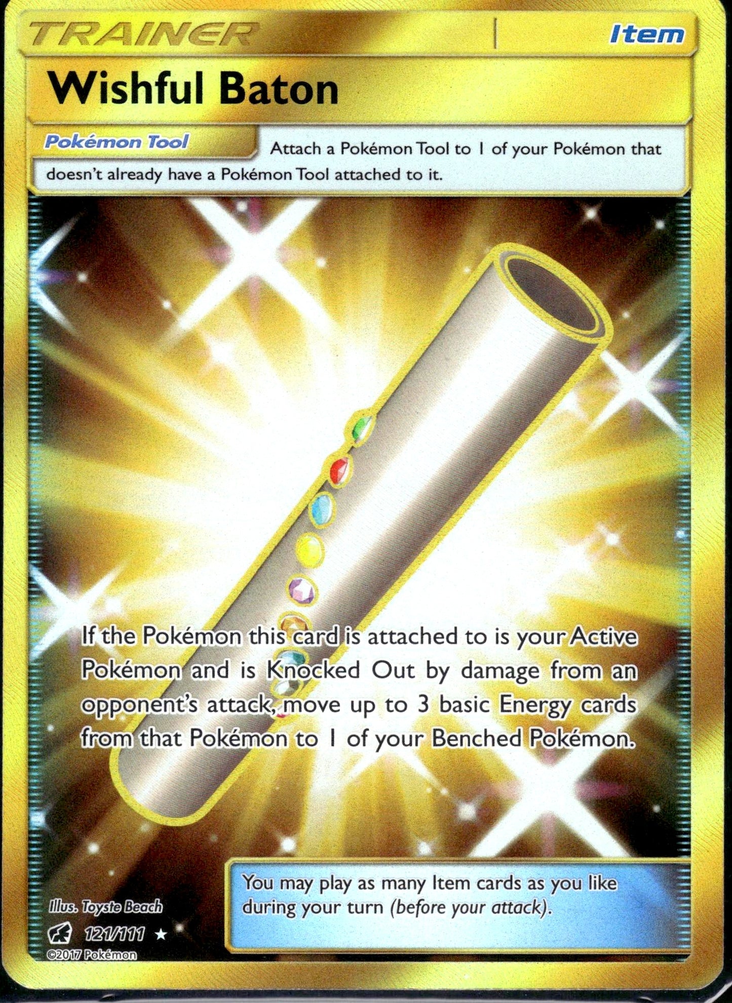 Wishful Baton - Crimson Invasion (Secret Rare) [CIN-121]